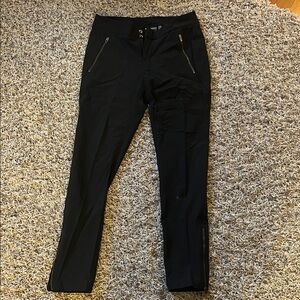 Dark grey Athleta straight leg pants